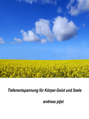 cover image of Tiefenentspannung